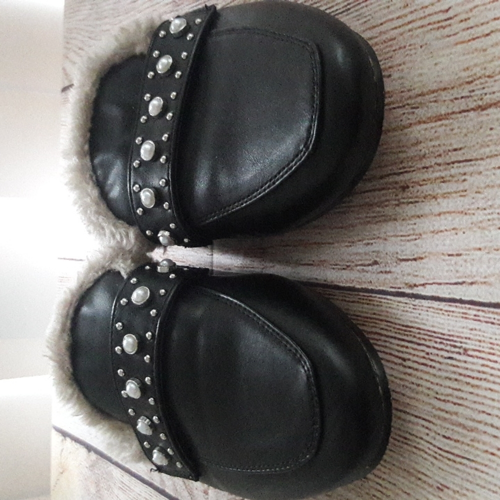 Report faux fur lined jewel embellished mules - Picture 2 of 8